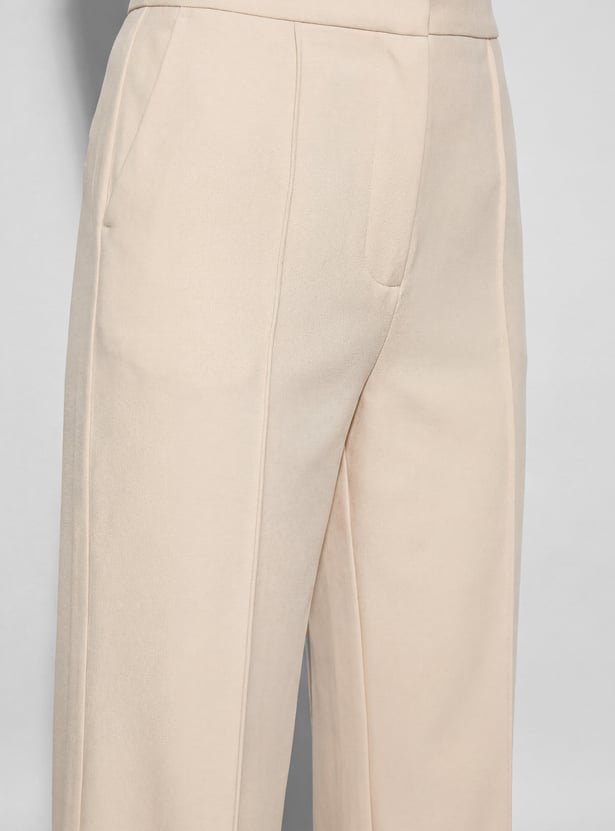 CODE CLASSIC Knit Flat Front Trousers - Image 5
